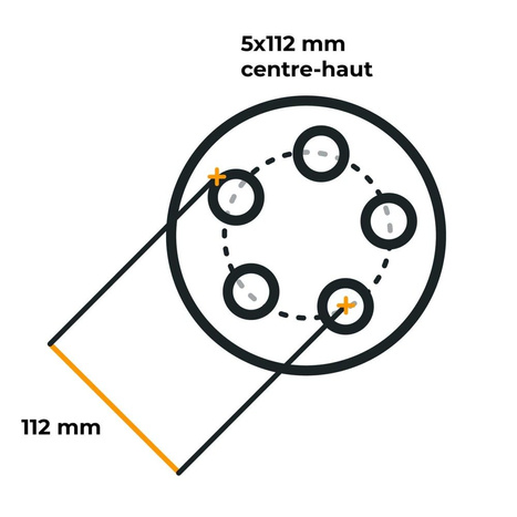 Megerősített pótkocsi kerék LINGLONG GUMIABRONCS 195/55 R10C 98/96N UNITRAILER FELNI fekete 6Jx10"H2 5x112 ET:-4