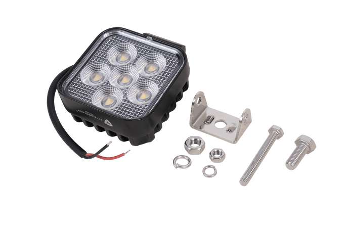 LED munkalámpa reflektor TT TECHNOLOGY FEKETE TT.13324 24xLED 1920lm négyzet alakú