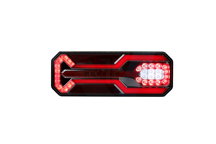 TT Technology TT.12514 LED hátsó lámpa, 5 funkciós, univerzális