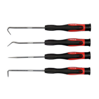 4 db-os YATO YT-0843 horogkészlet fogantyúkkal