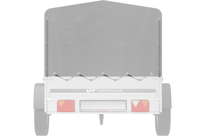 Váztakaró h-800 UNITRAILER ponyva pótkocsihoz 200x125cm GARDEN 201 KIPP