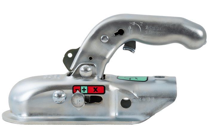 KNOTT KK14-B gömbfejű vonóhorog 1400 kg-os pótkocsihoz, 45 mm-es csővonórúddal