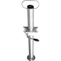 UNITRAILER fix tartó bilinccsel, 60 cm átmérőjű, 48 mm, 150 kg-os teherbírással és csavarkészlettel