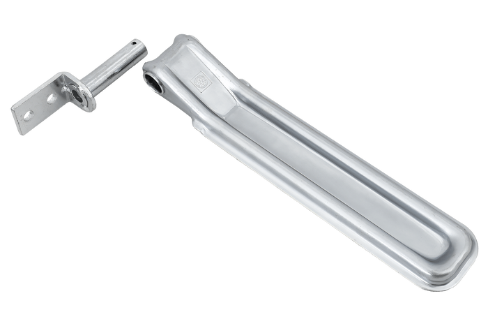 WINTERHOFF BSCH 10-17-270+BSCHG 10-17-A oldalsó zsanér fogantyúval, komplett pótkocsi oldalra szerelhető