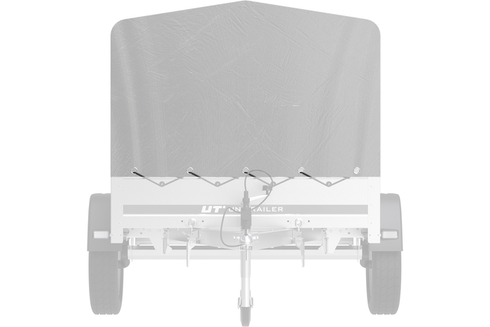 Váztakaró h-800 UNITRAILER ponyva pótkocsihoz 200x125cm GARDEN 201 KIPP