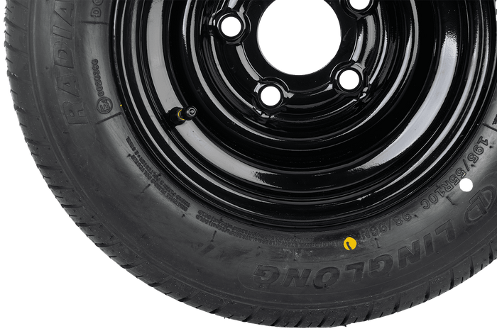 Megerősített pótkocsi kerék LINGLONG GUMIABRONCS 195/55 R10C 98/96N UNITRAILER FELNI fekete 6Jx10"H2 5x112 ET:-4