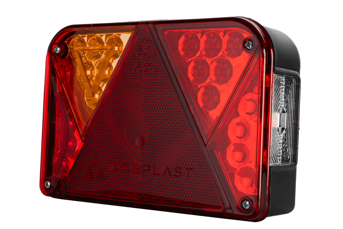 DOBPLAST DPT35 LED hátsó lámpa 6 funkciós bal oldali