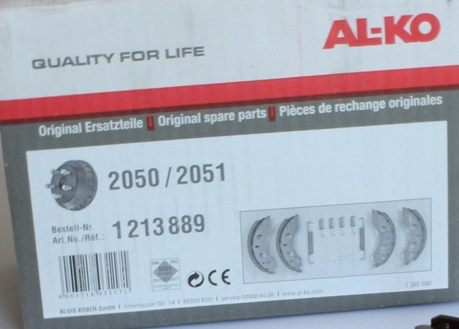 AL-KO 200x50 fékpofák fékezhető tengelyekhez KÉSZLET