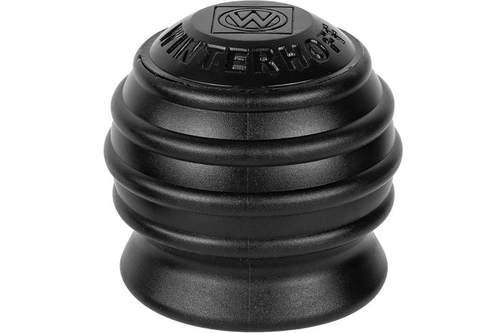 WINTERHOFF WS3000 gömbfejes vonóhorog stabilizátorral 3000 kg-os pótkocsihoz, 35-50 mm-es csővonórúddal, öntöttvas