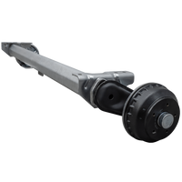 AL-KO COMPACT fékező tengely pótkocsihoz/szállítóhoz 1350kg 1450mm 1900mm 5x112