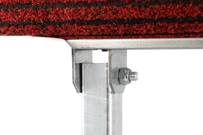 UNITRAILER lapos oldaltámasz, 200 cm hosszú, 30 cm magas hajóutánfutóhoz