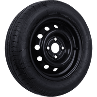 OUTLET Koło do przyczepki OPONA LINGLONG 155/70 R13 75N FELGA UNITRAILER czarna 4Jx13" 4x100 ET:30