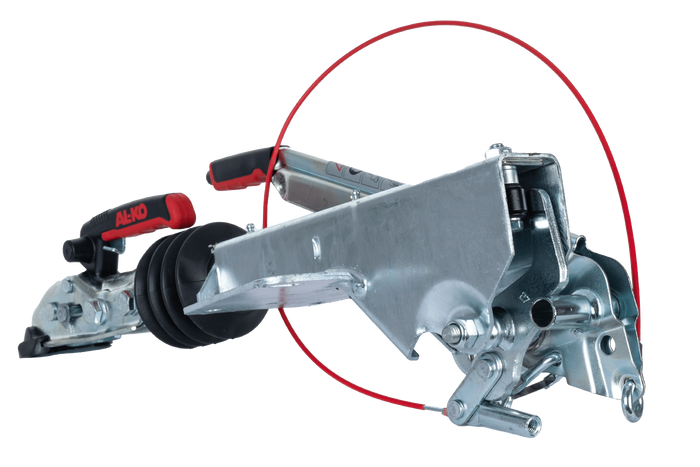 AL-KO 90S/3 ráfutószerkezet AK161 vonóhoroggal 1000 kg-os pótkocsihoz V-típusú vonórúddal