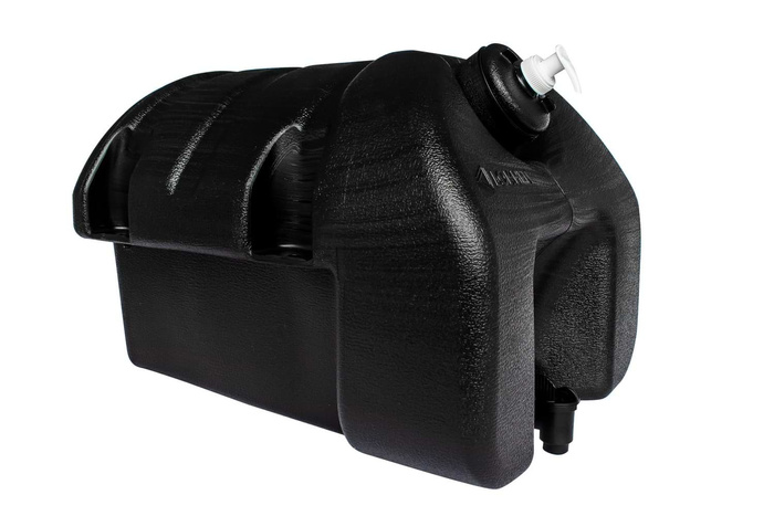 LOKHEN 30 literes víztartály buszpótkocsihoz + szappanadagoló és tartók