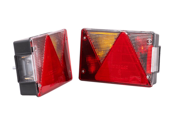 ASPÖCK Multipoint IV hátsó lámpák 7 funkcióval, bal+jobb