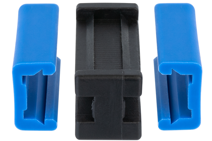 UNITRAILER gyorscsatlakozó utánfutó világítás beszereléséhez, dupla kattintásos klipsz