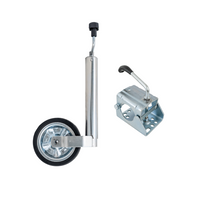 Jockey kerék szorítóval KNOTT TK60+KLE60 250kg 60mm 530-760mm