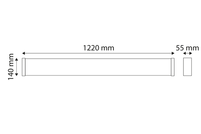 Világításpanel TT TECHNOLOGY TT.12020 utánfutóhoz, LED-es hátsó fényszóróval, 5 funkcióval