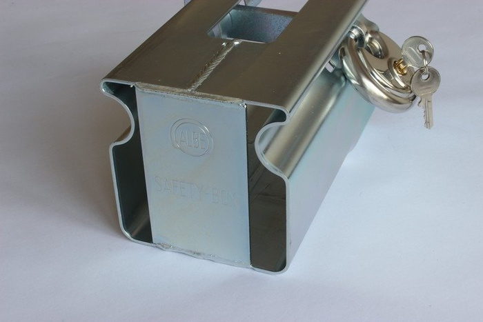 ALBE Safety-Box utánfutó vonóhorog-védő UNIVERSAL