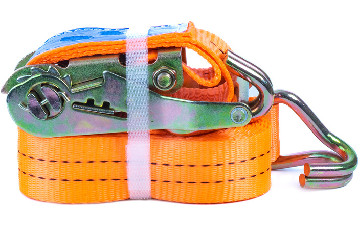 Négy darabos UNITRAILER 3m/25mm/1t szállítószalag-készlet feszítővel