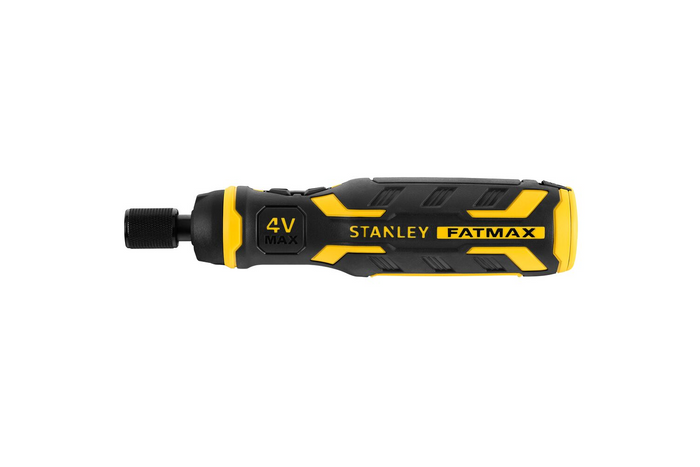 STANLEY 4V-os akkus csavarhúzó töltővel és bitekkel 
