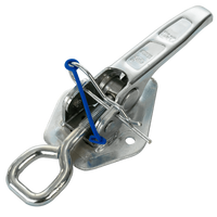 STEELPRESS ZB-15A oldalsó vonóhorog excentrikus pótkocsi oldalsó rögzítéséhez