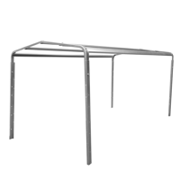 h-800 váz ponyvás utánfutó takaróhoz UNITRAILER GARDEN TRAILER 230 KIPP