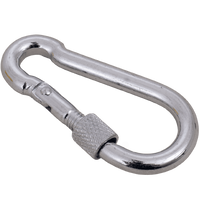 Kötélbiztosítós karabíner DROMET KSZ.6.60 tűzoltó karabíner 6x60mm