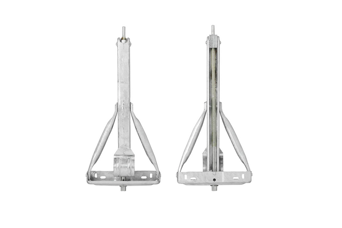 ProPlus 361504 kihúzható saroktámasztó 750 kg-os utánfutóhoz 495 mm