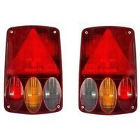 ASPÖCK Earpoint IV hátsó lámpák 6 funkcióval, bal+jobb