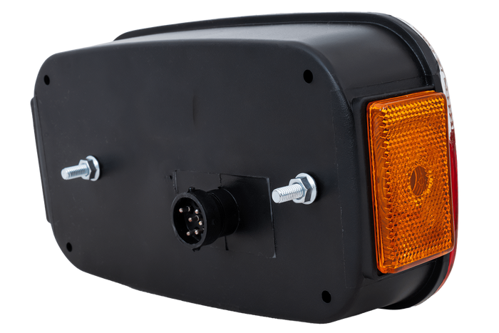 ASPÖCK Multipoint III hátsó lámpa 8 funkciós bal oldali