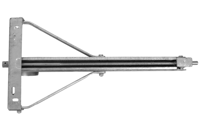 KNOTT 6X1197.007 kihúzható saroktámasztó stabilizátor 1100kg-os pótkocsihoz 498mm
