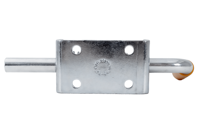 STEELPRESS ZB-08 pótkocsi oldali vonóhorog rugós retesz / pótkocsi oldali rögzítőcsavar