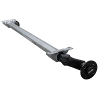 AL-KO OPTIMA fékezetlen pótkocsi tengely 750kg 1320mm 1660mm 4x100