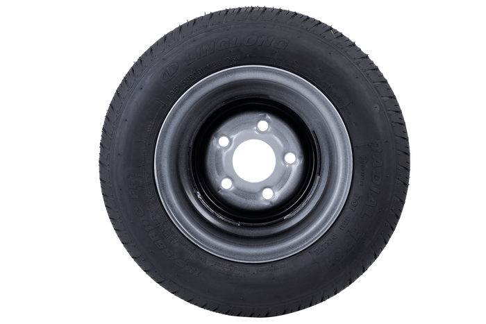 OUTLET Koło wzmacniane do przyczepy OPONA LINGLONG 195/55 R10C 98/96N FELGA UNITRAILER 6Jx10" 5x112 ET:-4