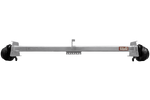 KNOTT VGB15MV fékezett tengely pótkocsihoz/szállítóhoz 1550kg 1616mm 2110mm 5x112