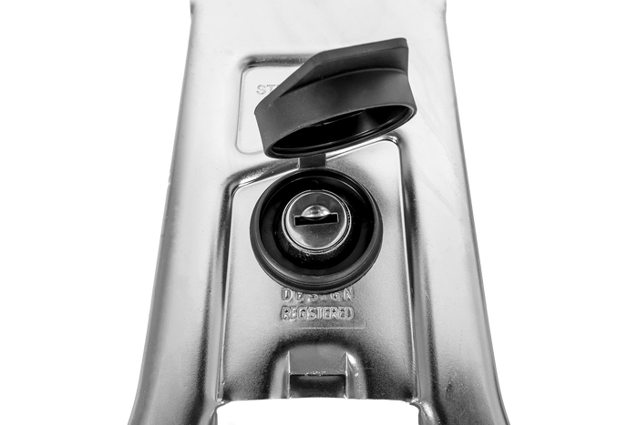 STEELPRESS ZD-03 V.3 konténer utánfutó zárcsavar, ajtózár 3000mm