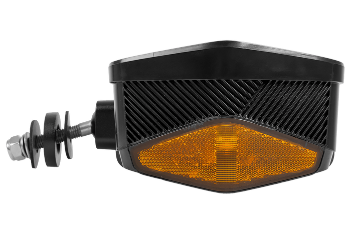 ASPÖCK LuxLED II LED első lámpa 7 funkció 6-pólusú DEUTSCH DT06-6S bal