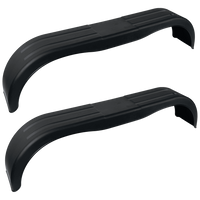 Két darabos tandem sárvédő készlet 13-14"-os utánfutóhoz DOMAR D20250 lapos kerékívekkel 1500/220 mm