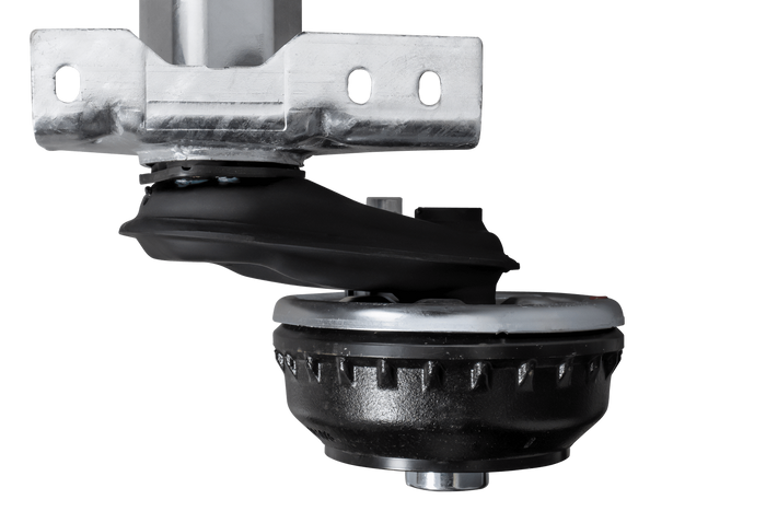 AL-KO COMPACT fékező tengely pótkocsihoz/szállítóhoz 1350kg 1400mm 1850mm 5x112