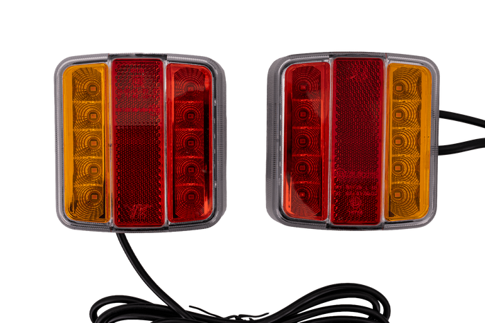 TT Technology TT.12007 LED hátsó lámpák 4 funkciós bal + jobb, mágneses