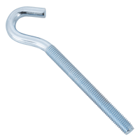 DROMET HZ M8x120 építési kampó nyitott (hajlított) véggel