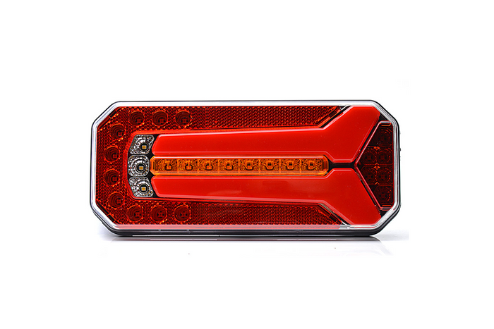 Hátsó lámpa WAŚ W150 1111L/P LED 6 funkciós univerzális