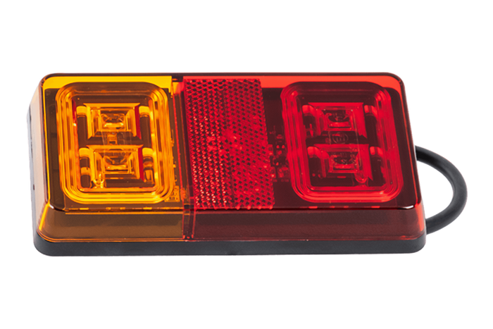 TT TECHNOLOGY TT.12029 LED hátsó lámpa 4 funkciós univerzális