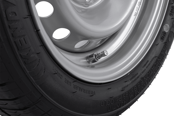 Megerősített pótkocsi kerék KENDA GUMIABRONCS 195/50 R13C 104/102N KENDA FELNI 6Jx13"H2 5x112 ET:30