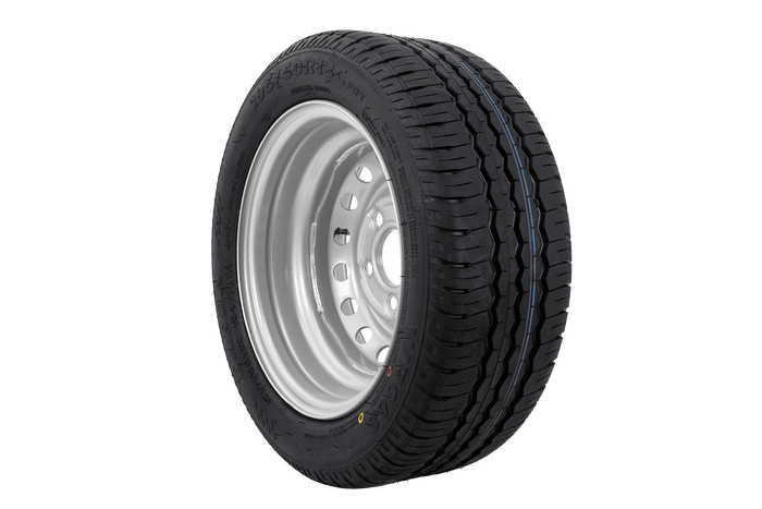 Megerősített pótkocsi felni GUMIABRONCS WANDA 195/50 R13C 104/101N FELNI PÓTKOCSIPŐ 5.5Jx13"H2 5x112 ET:30