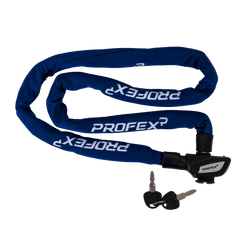 PROFEX 81659 Neo 130 cm-es láncos kerékpárzár zárral