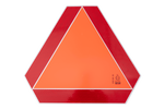HERMON fényvisszaverő tábla, lassan mozgó elakadásjelző háromszög, 360x415mm