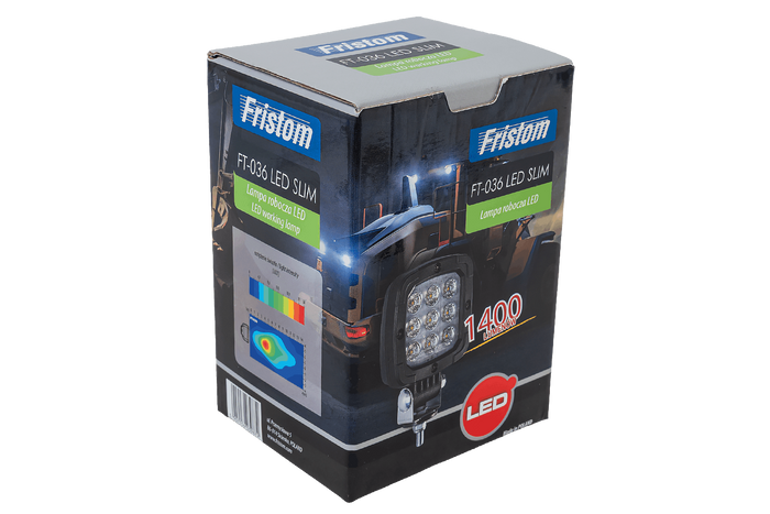 LED munkalámpa reflektor FRISTOM FT-036 SLIM 9xLED 1400lm