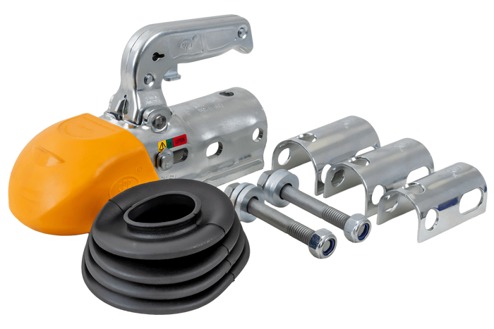 STEELPRESS BC-3000.1D-00-00+Z3 gömbfejű vonóhorog 3000 kg-os pótkocsihoz, 35-50 mm-es csővonórúddal